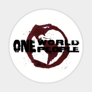 One World One People Magnet